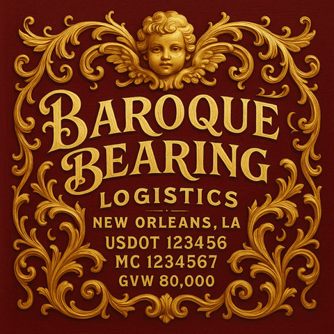 Custom Truck Door Lettering Sticker Decal Signs With Company Name, Location, USDOT, MC, CA, KYU, GVW & More | Create Your Own USDOT Truck Door Sign