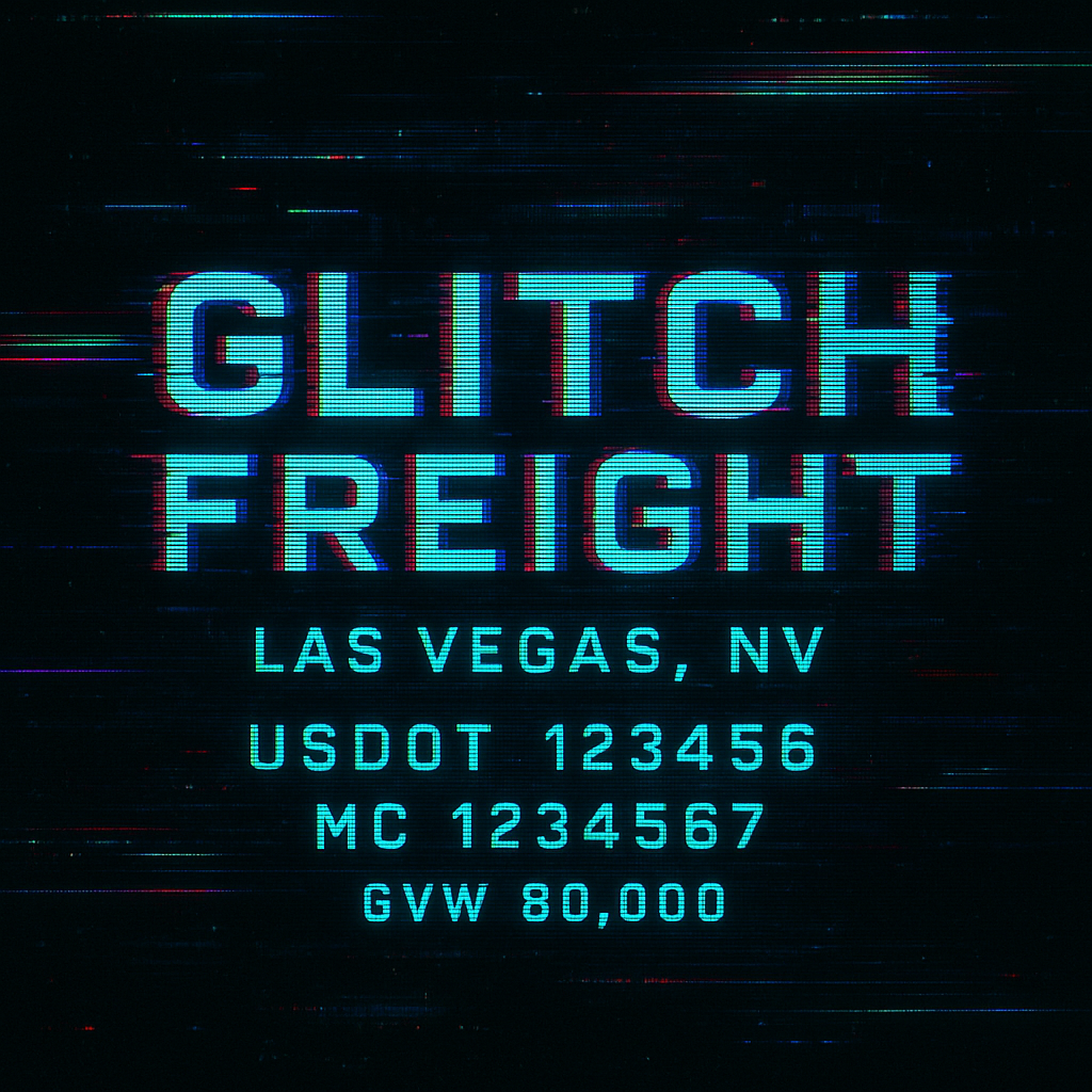 Custom Truck Door Lettering Sticker Decal Signs With Company Name, Location, USDOT, MC, CA, KYU, GVW & More | Create Your Own USDOT Truck Door Sign