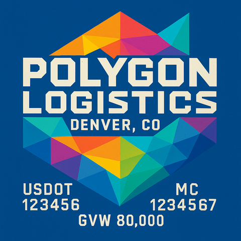 Custom Truck Door Lettering Sticker Decal Signs With Company Name, Location, USDOT, MC, CA, KYU, GVW & More | Create Your Own USDOT Truck Door Sign