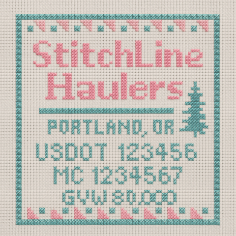 Custom Truck Door Lettering Sticker Decal Signs With Company Name, Location, USDOT, MC, CA, KYU, GVW & More | Create Your Own USDOT Truck Door Sign