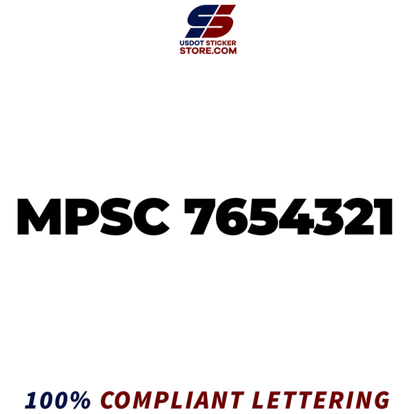 MPSC sticker