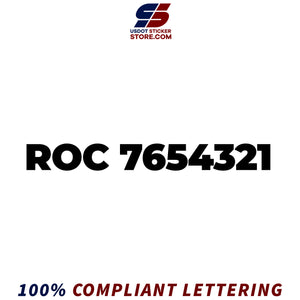 ROC sticker