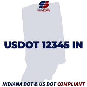 usdot sticker Indiana