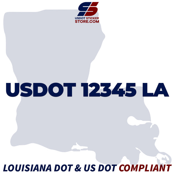 usdot sticker Louisiana