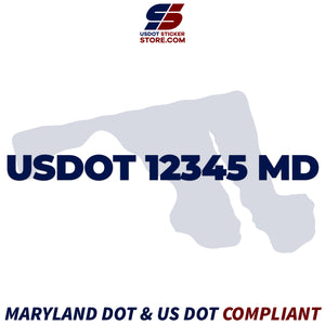 usdot sticker Maryland