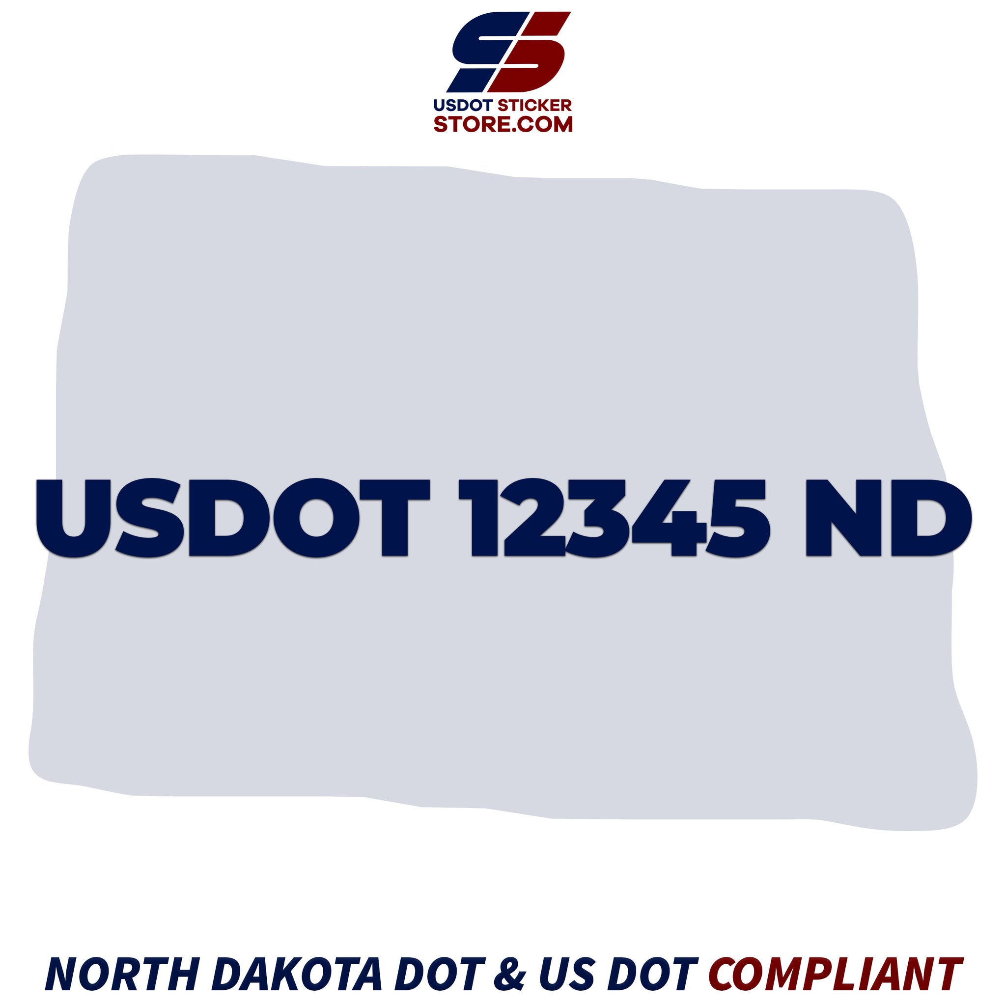 usdot sticker North Dakota