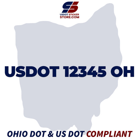 usdot decal Ohio