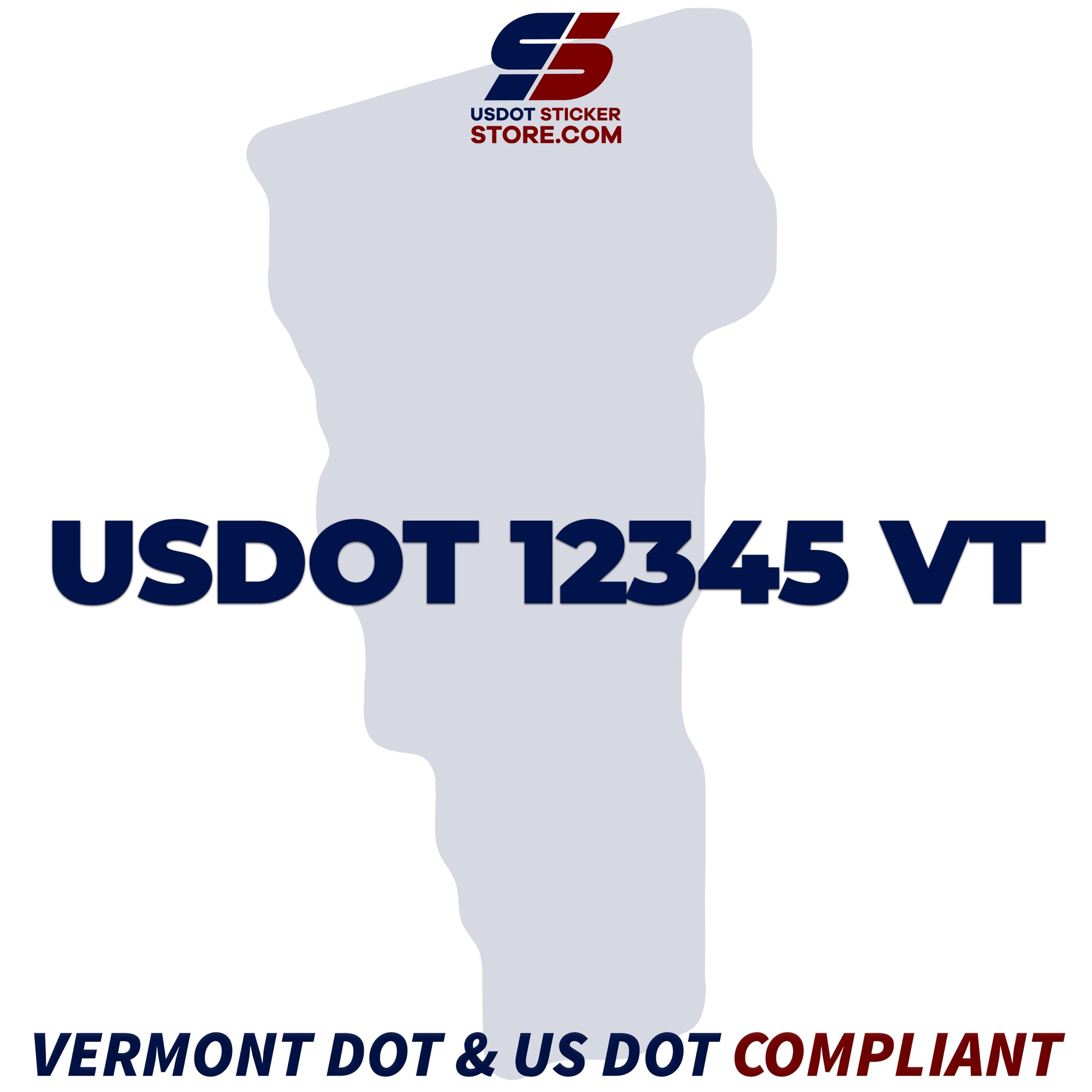 usdot sticker Vermont