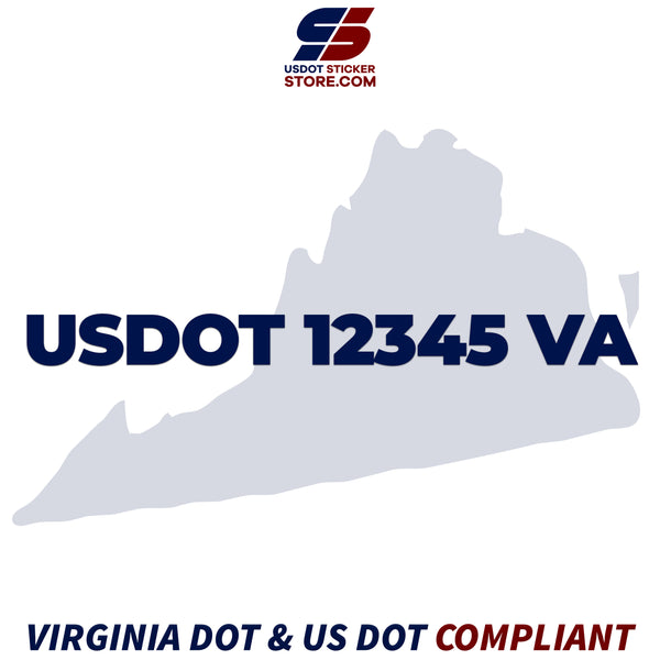 usdot sticker Virginia